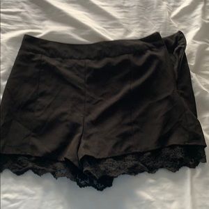Black shorts